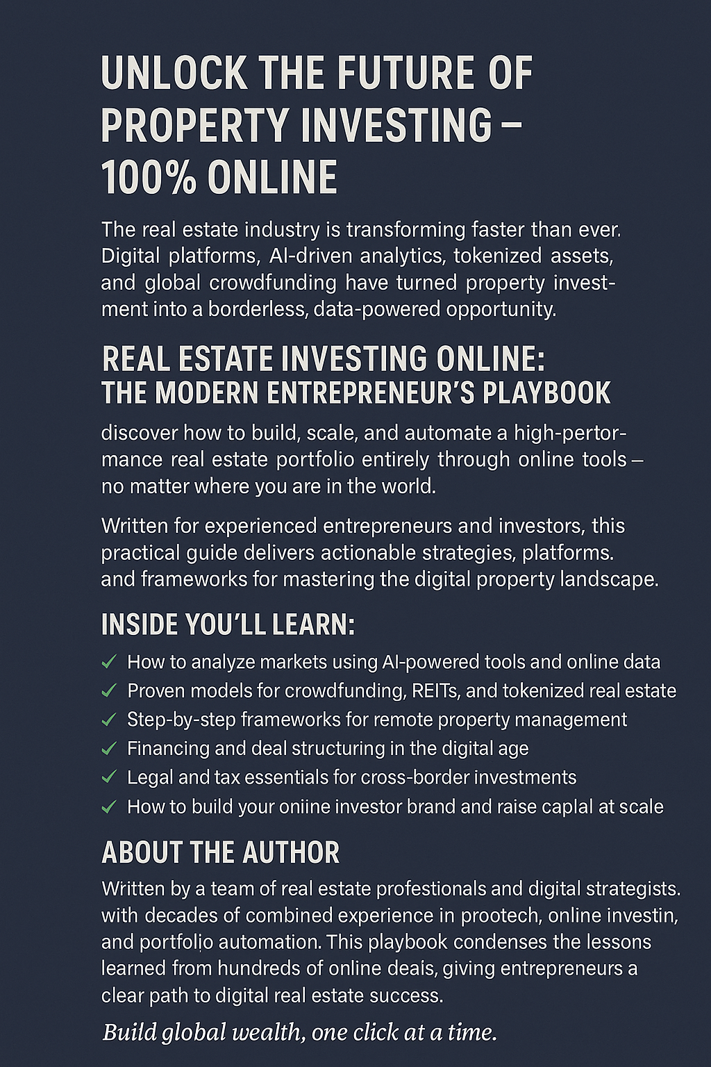 Real Estate Investing Online