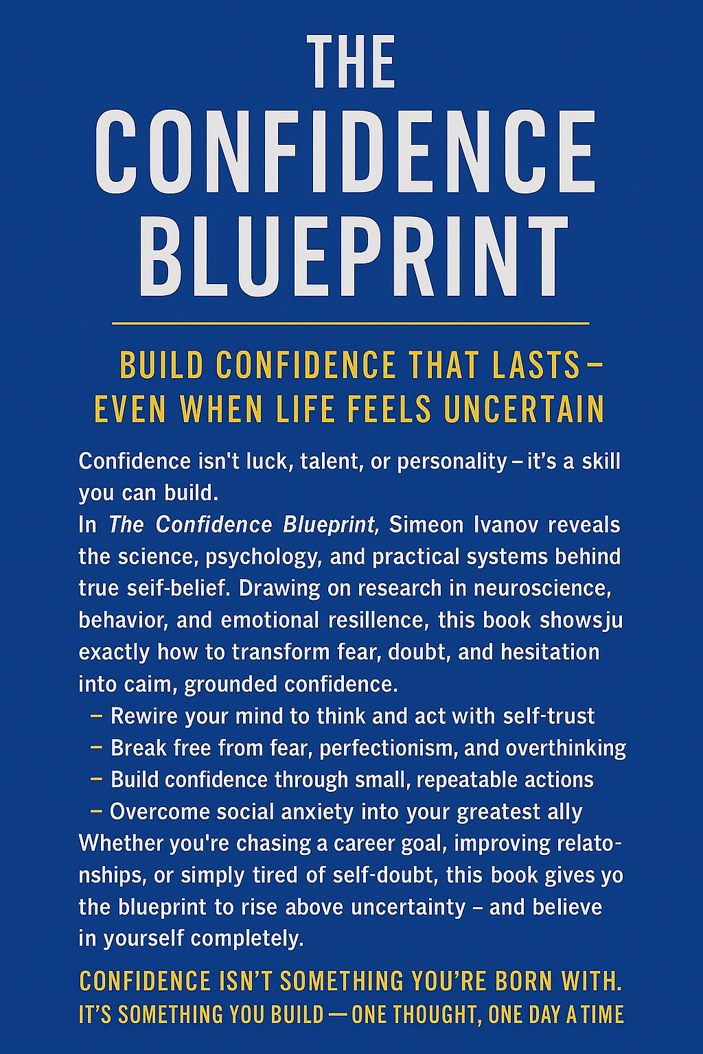 The Confidence Blueprint