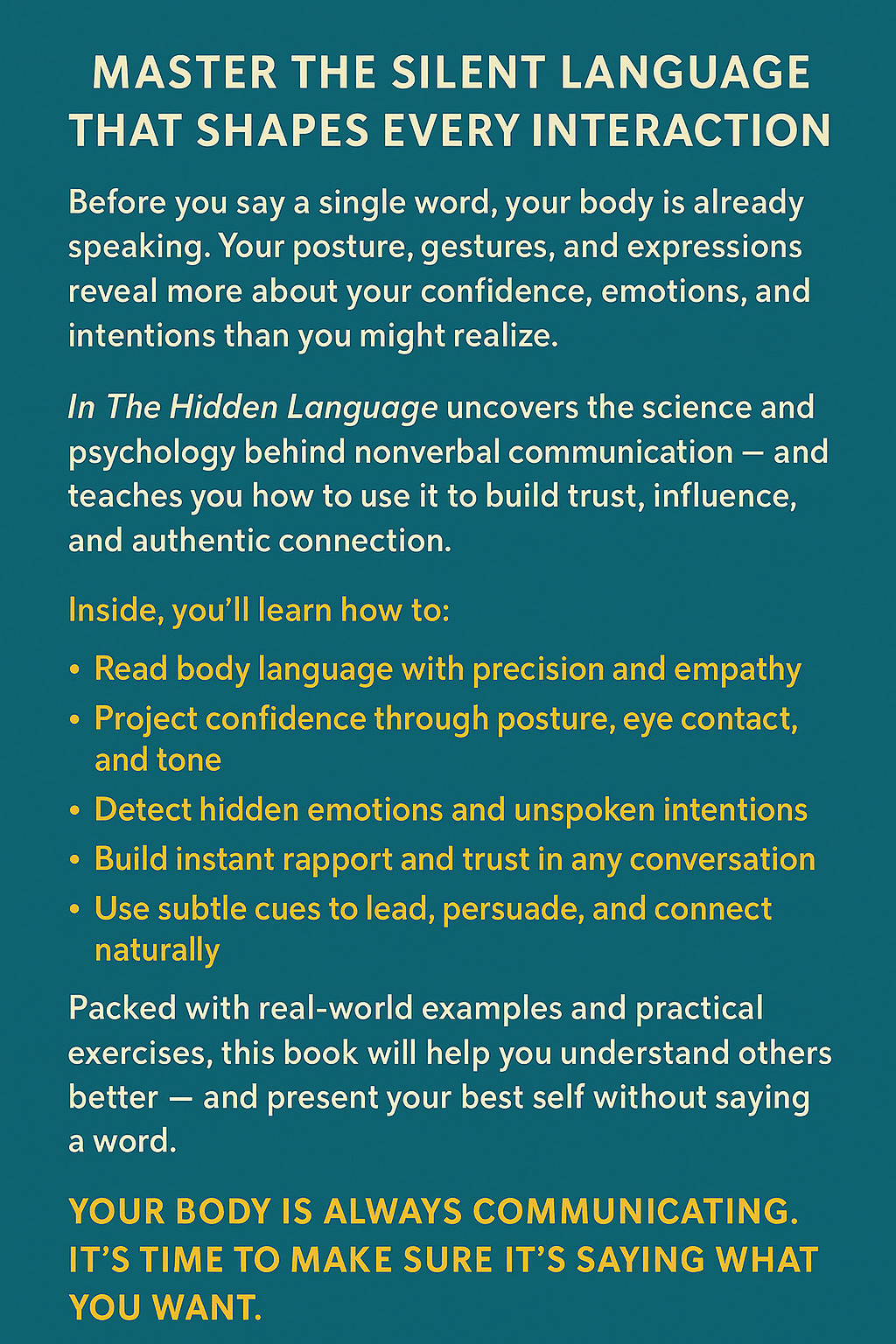 The Hidden Language