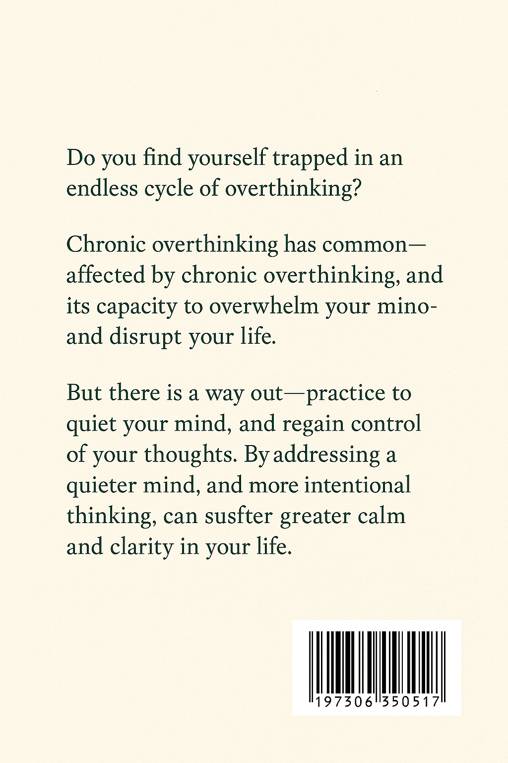 Overthinking Detox